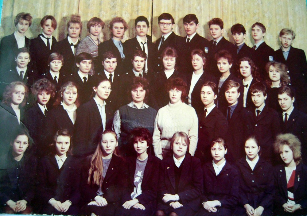 Школа Выпуски Фото 1988